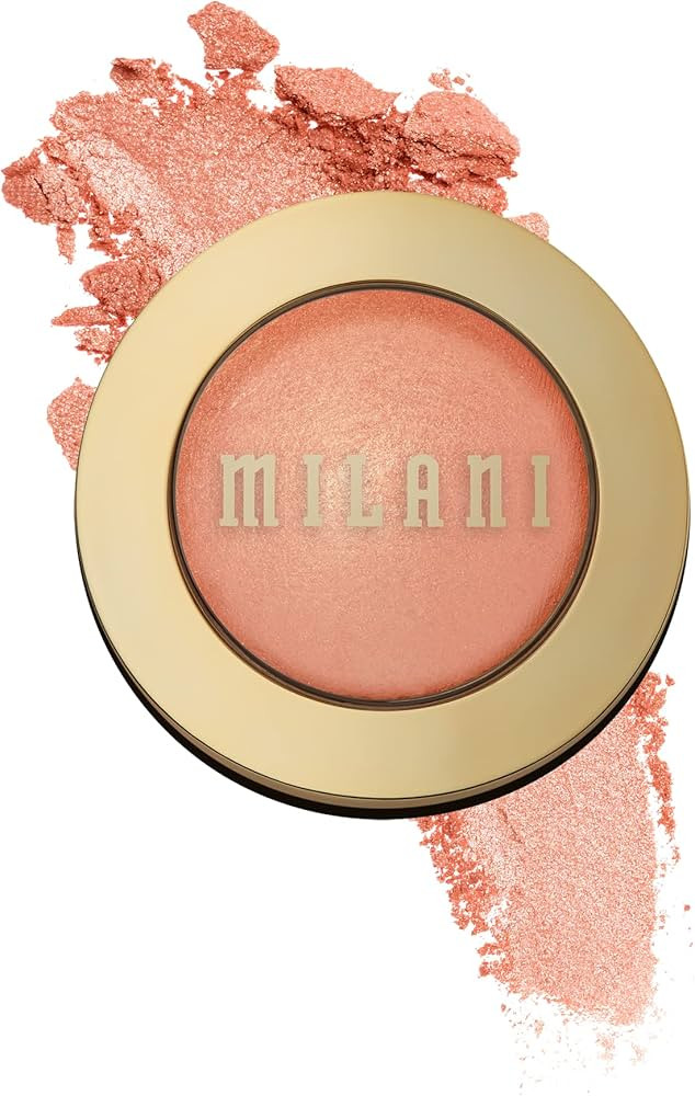 Milani Baked Blush, Powder Blush for Cheeks, Cruelty Free Makeup - Shape, Contour & Highlight Fac... | Amazon (US)
