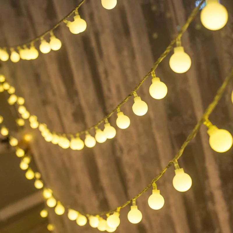 TORCHSTAR LED 100 LEDs Globe String Lights, Waterproof Outdoor String Lights, Extendable Christma... | Walmart (US)