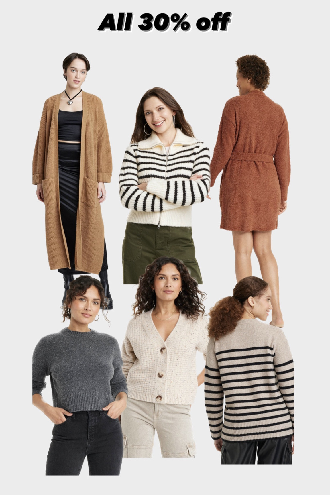 Target sweaters 30% off! Target circle week 


#LTKfindsunder50 #LTKstyletip