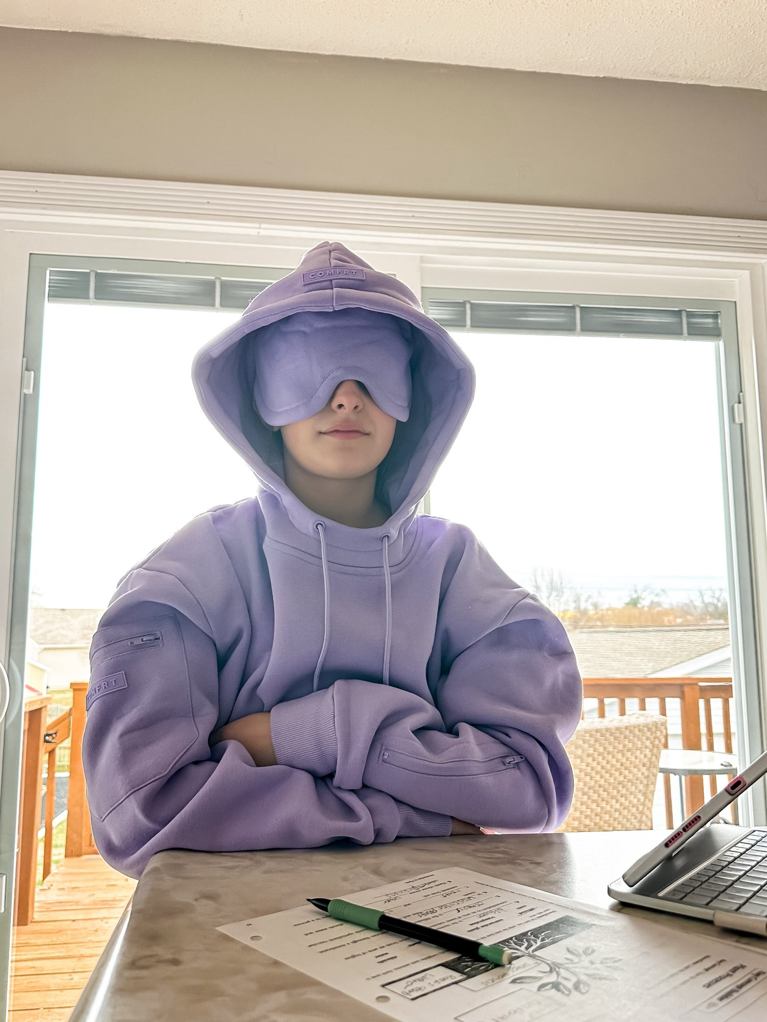 Super comfy and cozy hoodie with eye mask, great for traveling. They have several colors available.  

My daughter wears a kids 10-12 (L) usually. I did a size adult XS for her. It is a little over sized which it’s suppose to be but it fits her great. 

Travel
Airplane
Roadtrip
Kids
Adult
Sweatshirt

#LTKootd #LTKFindsUnder100 #LTKKids