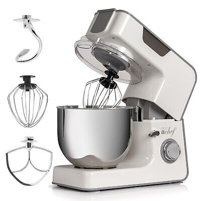 Deco Chef 5.5 QT Kitchen Stand Mixer, 550W 8-Speed Motor, w/ Mixing Attachments 840133931419 | eB... | eBay US