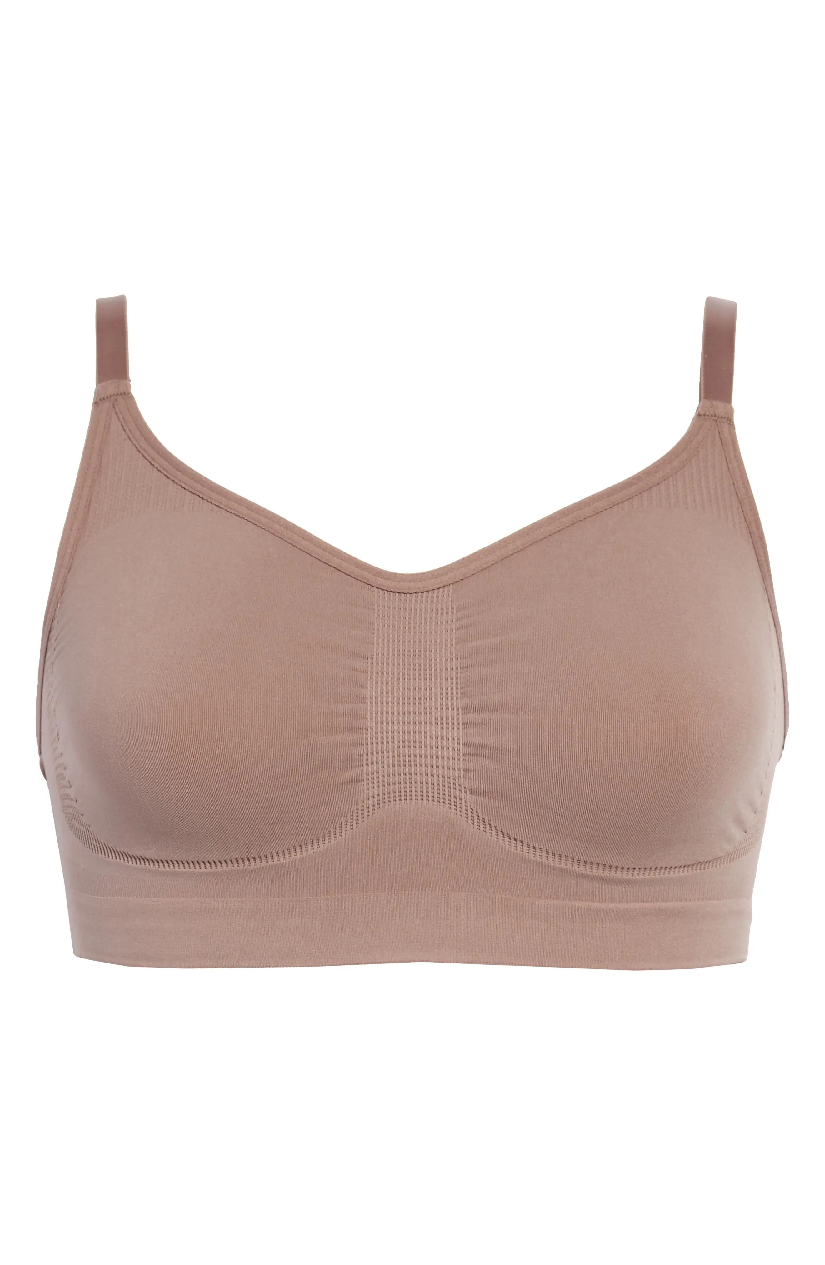 Plus Size Women's Skims Sculpting Bralette, Size 4X/5X - Brown | Nordstrom