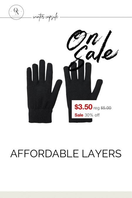 I suggest buying in grey, cream and black // Tech gloves for winter // Affordable layers // tech gloves // winter capsule wardrobe // 

#LTKSeasonal