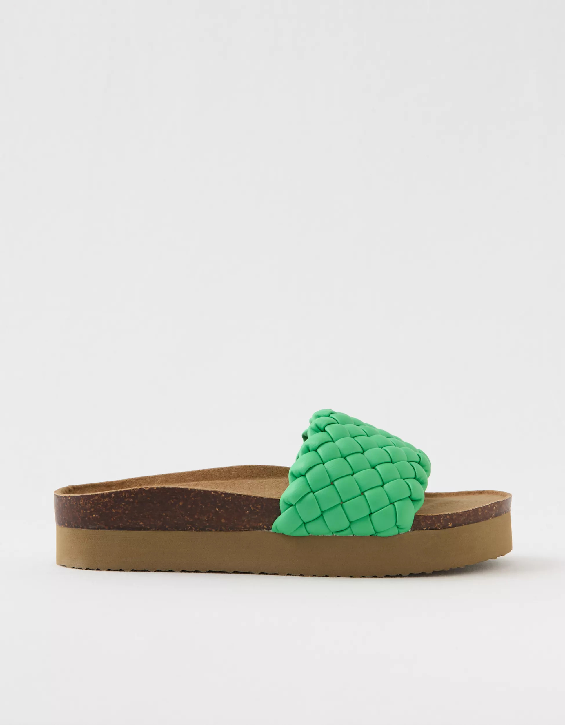 Aerie Woven Platform Sandal | Aerie
