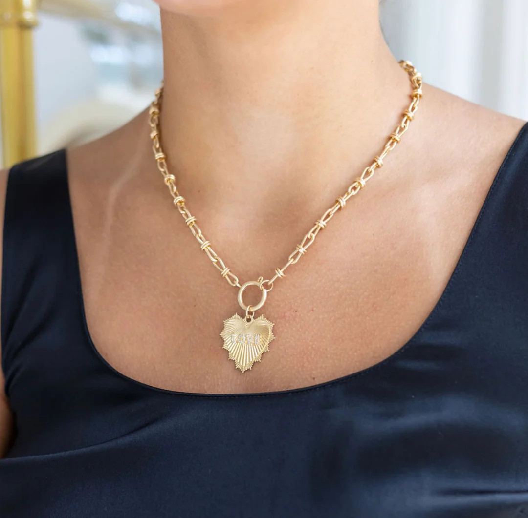 Love Letter Heart Necklace | Erin McDermott Jewelry