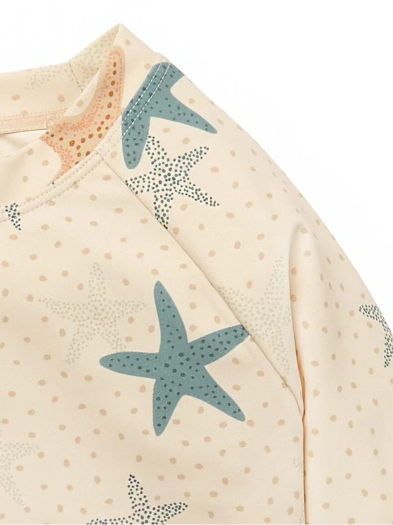 Modern Moments by Gerber Baby and Toddler Girl Rashguard Tankini Set, 2-Piece, Sizes 0/3M - 5T | Walmart (US)