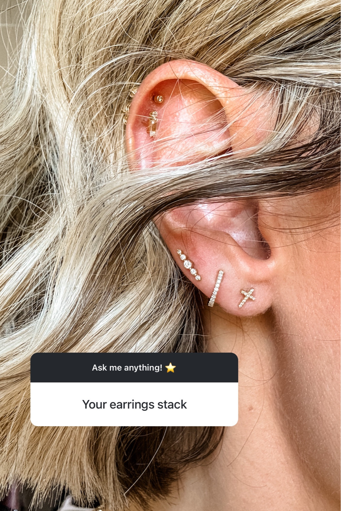 Been wearing these a ton lately! 

Loverly Grey, earrings, everyday earrings, stud earrings, cross earrings, hoop earrings 

#LTKStyleTip