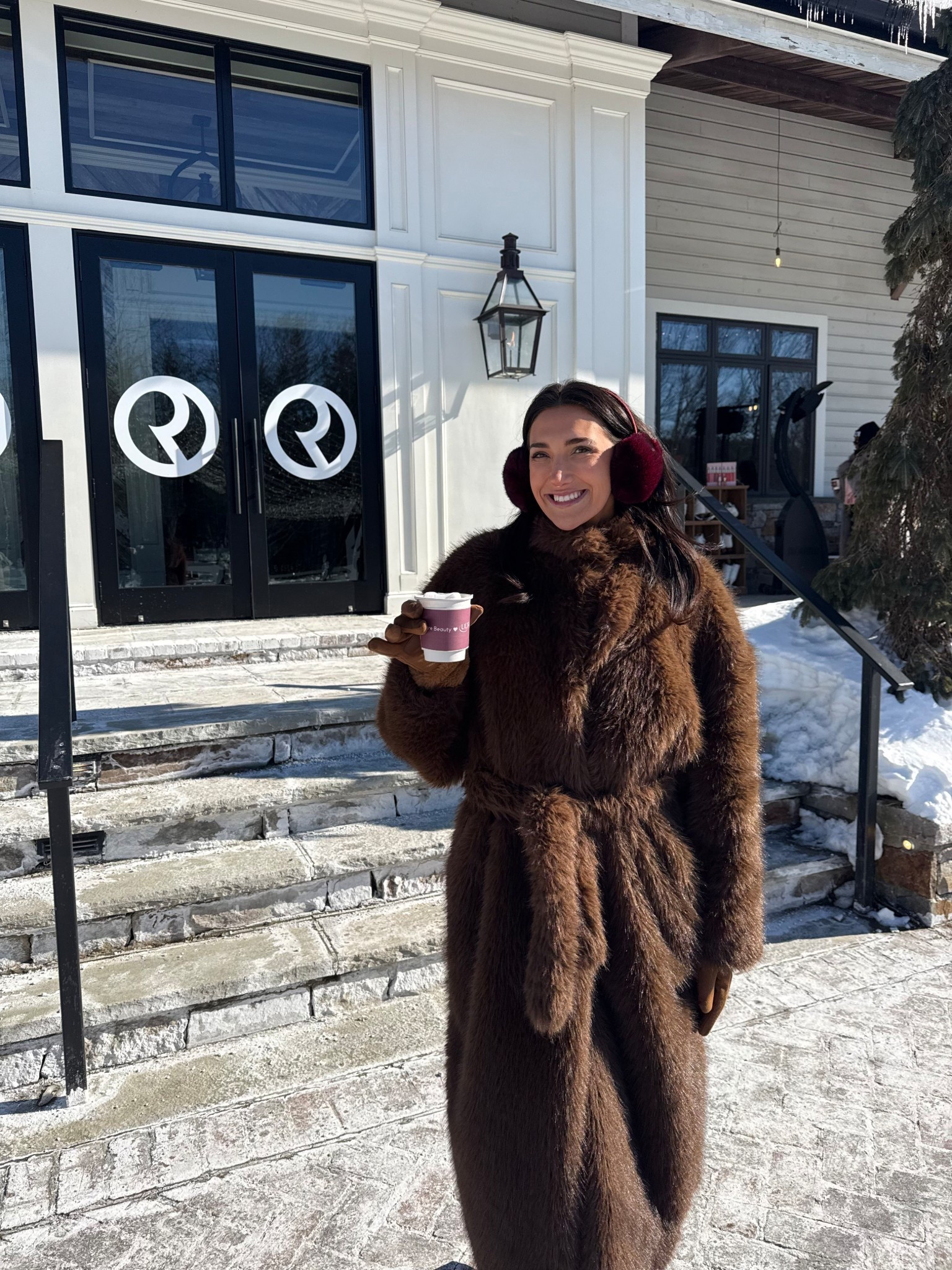 cozy in  faux fur! 🤎

#LTKootd