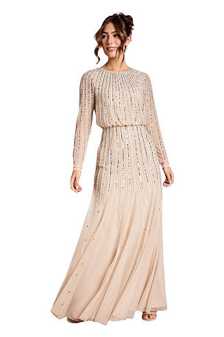 Women's Long Sleeve Maxi Dress | Macy's
