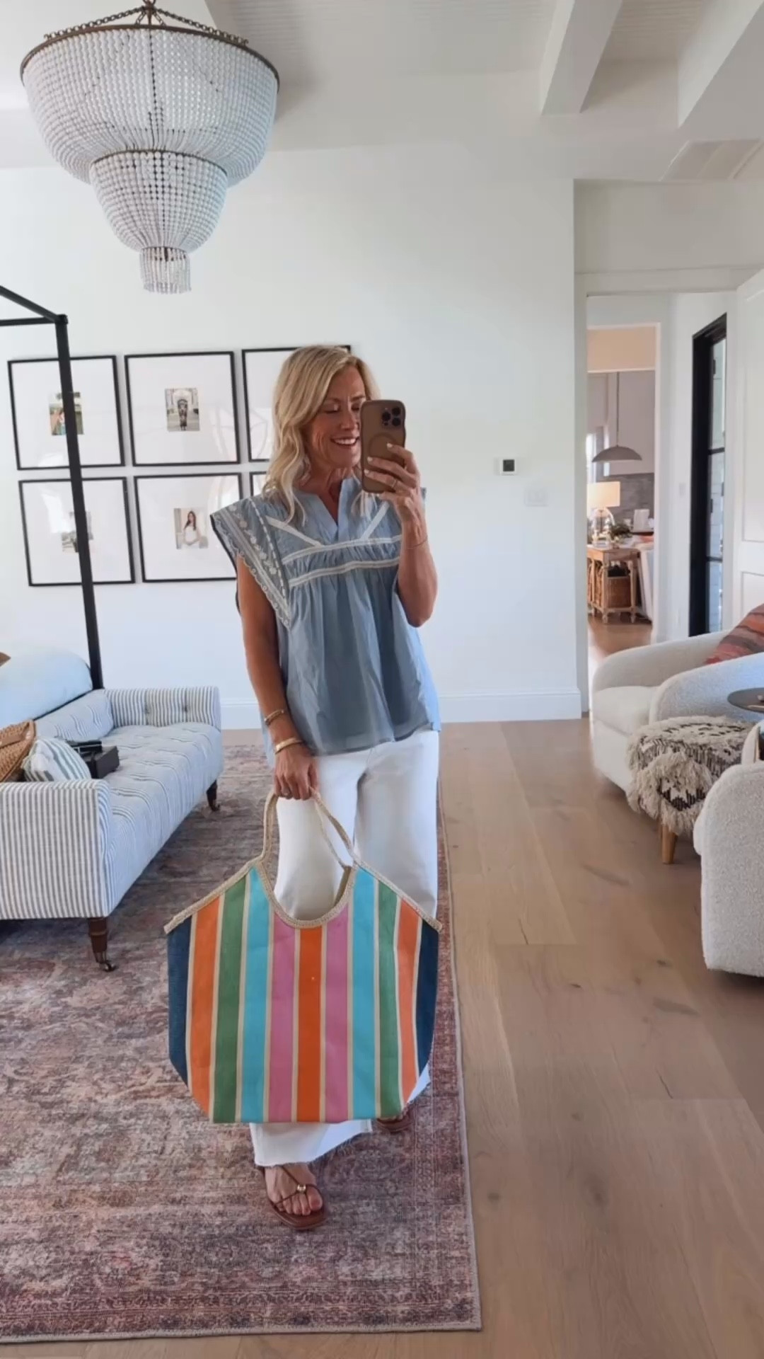 The cutest spring look! Love the latest drop from Social Threads.

Top: small
Jeans: 25

#LTKootd #LTKOver40 #LTKmorningroutine