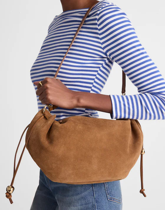 The Camren Gathered Shoulder Bag | Madewell