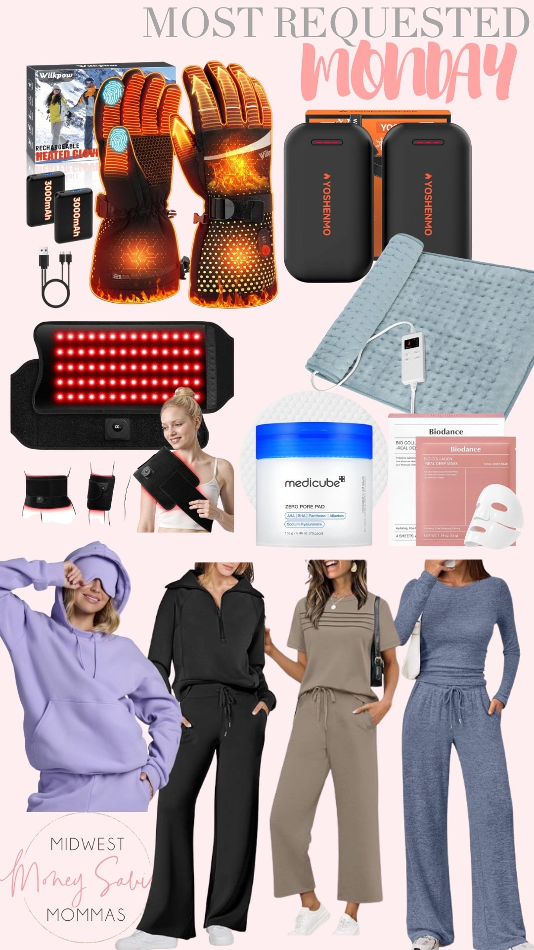 Most requested links

Heated gloves  hand warmers  red light therapy mat  heating pad  medicine skincare  face mask  travel outfits  airport outfit 

#LTKTravel #LTKgrwm #LTKootd