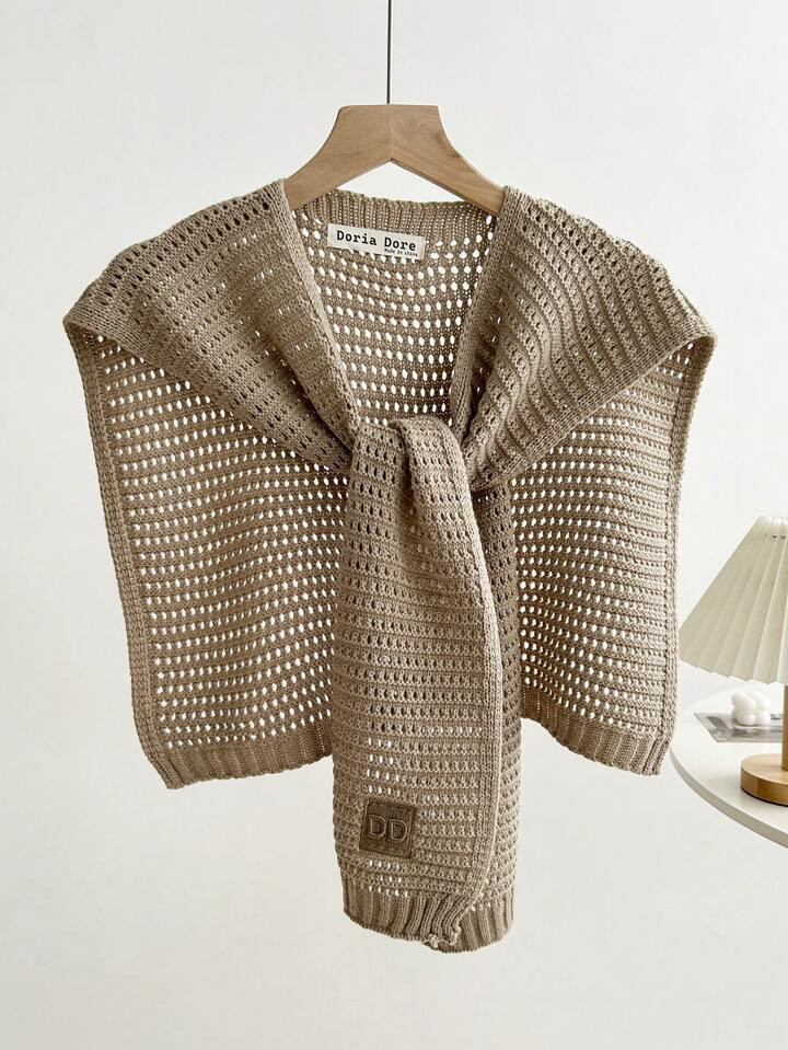 1pc Solid Hollow Out Dickey Collar Women Shawl Women Wrap | SHEIN