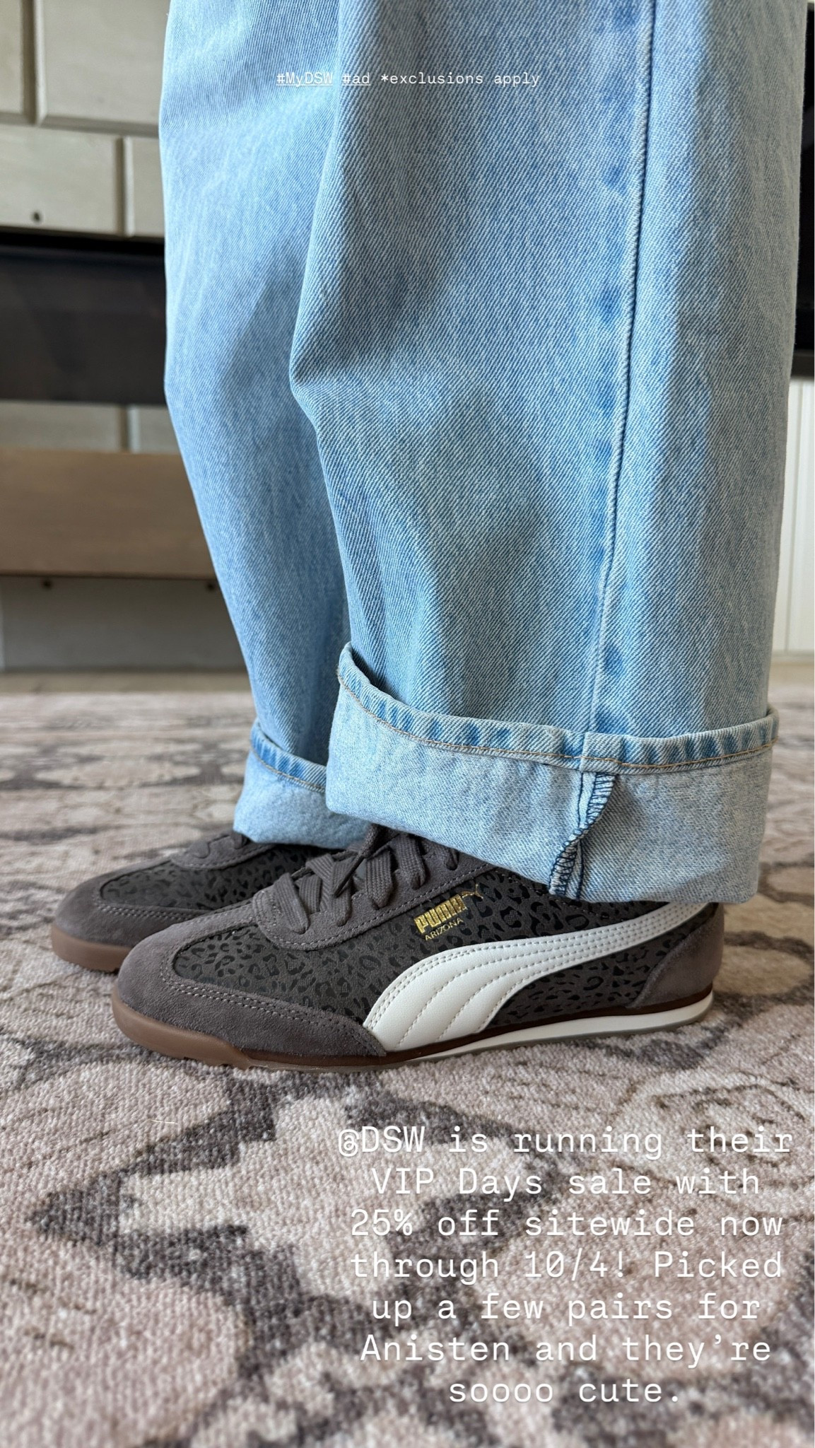With 25% off @DSW right now we picked up 2 cute pairs of shoes for Anisten. Their VIP sale is going on now through 10/4. It's free to sign up and become a VIP member. Code is ‘VIPBUDDY’ at checkout!*exclusions apply #MyDSW #ad