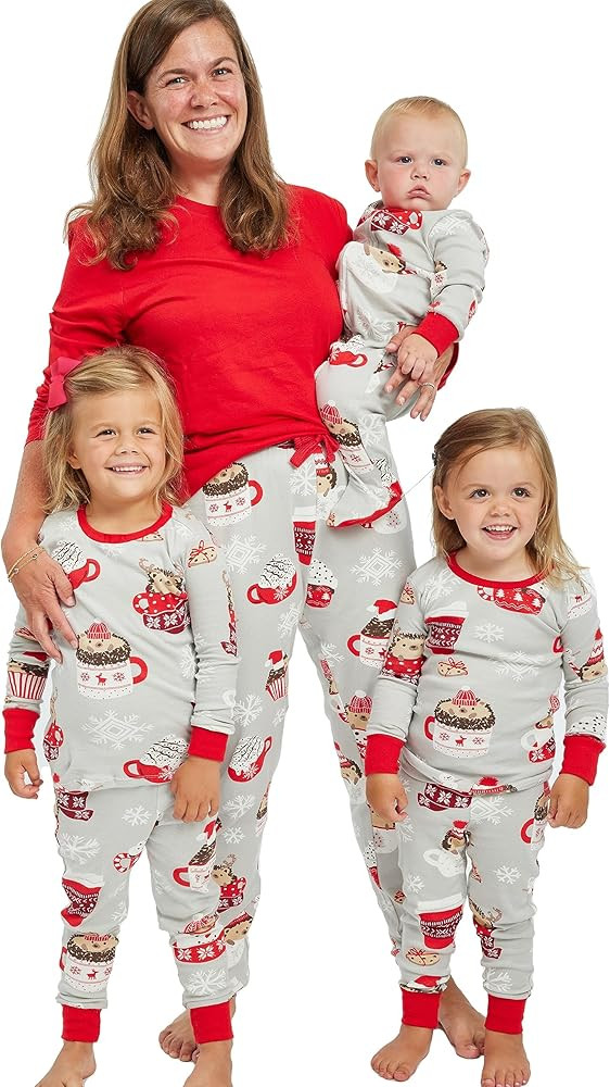 HonestBaby Family Matching Holiday Pajamas Organic Cotton for Men, Women, Kids, Toddlers, Baby Bo... | Amazon (US)