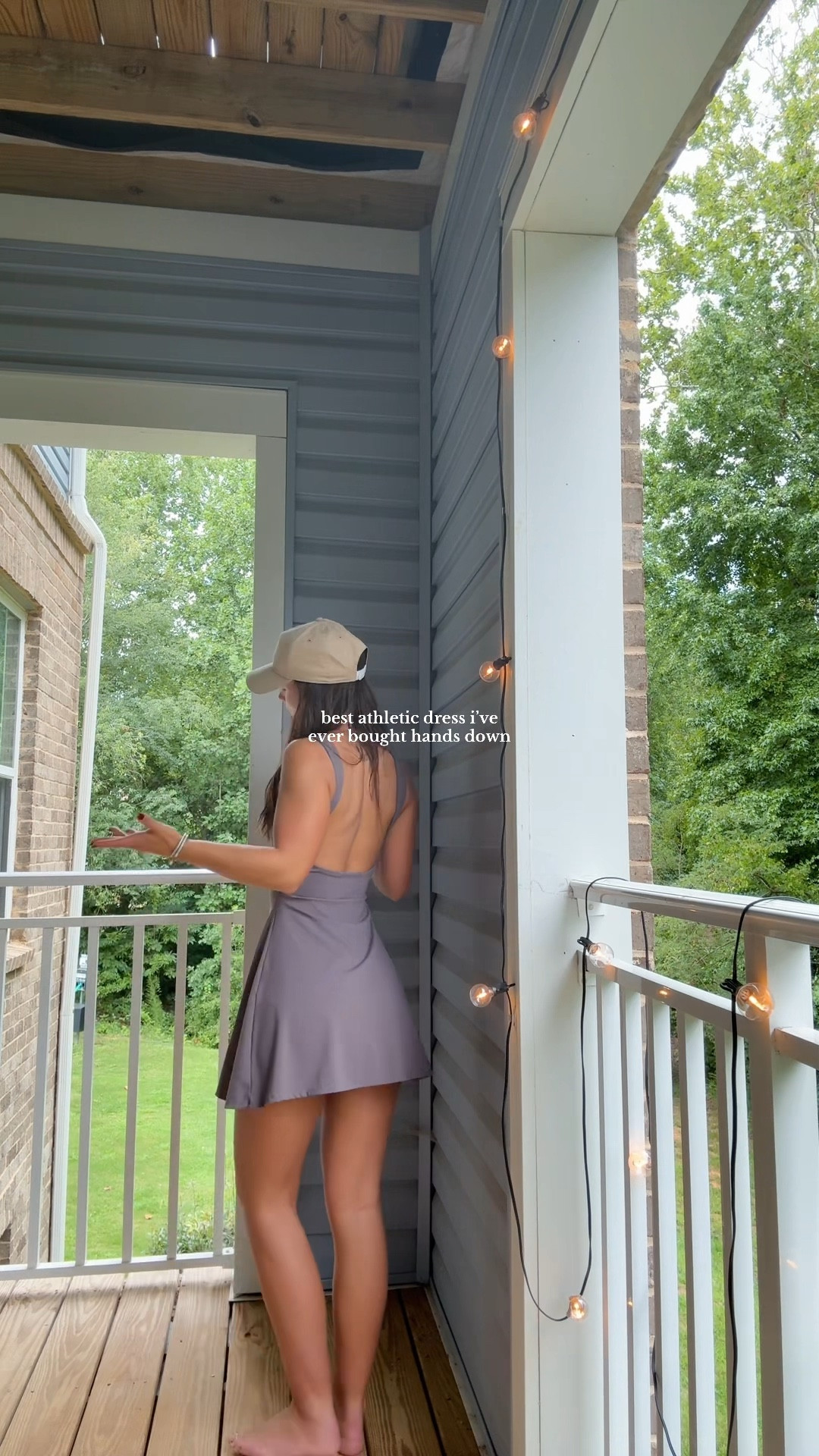 wearing a size small