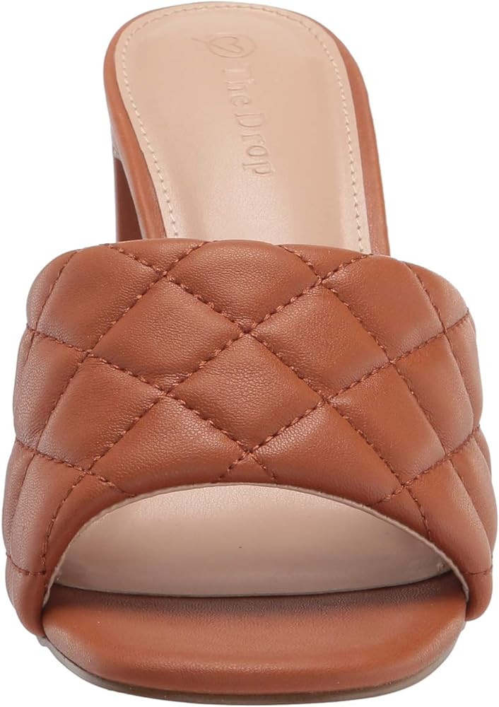 The Drop Women's Pattie High Block-Heeled Mule Sandal | Amazon (US)