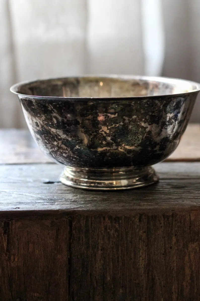 Vintage Silver Plated Revere Bowl | Etsy (Global)