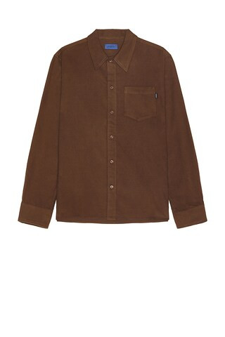 Oversized Corduroy Shirt in Brown | Revolve Clothing (Global)