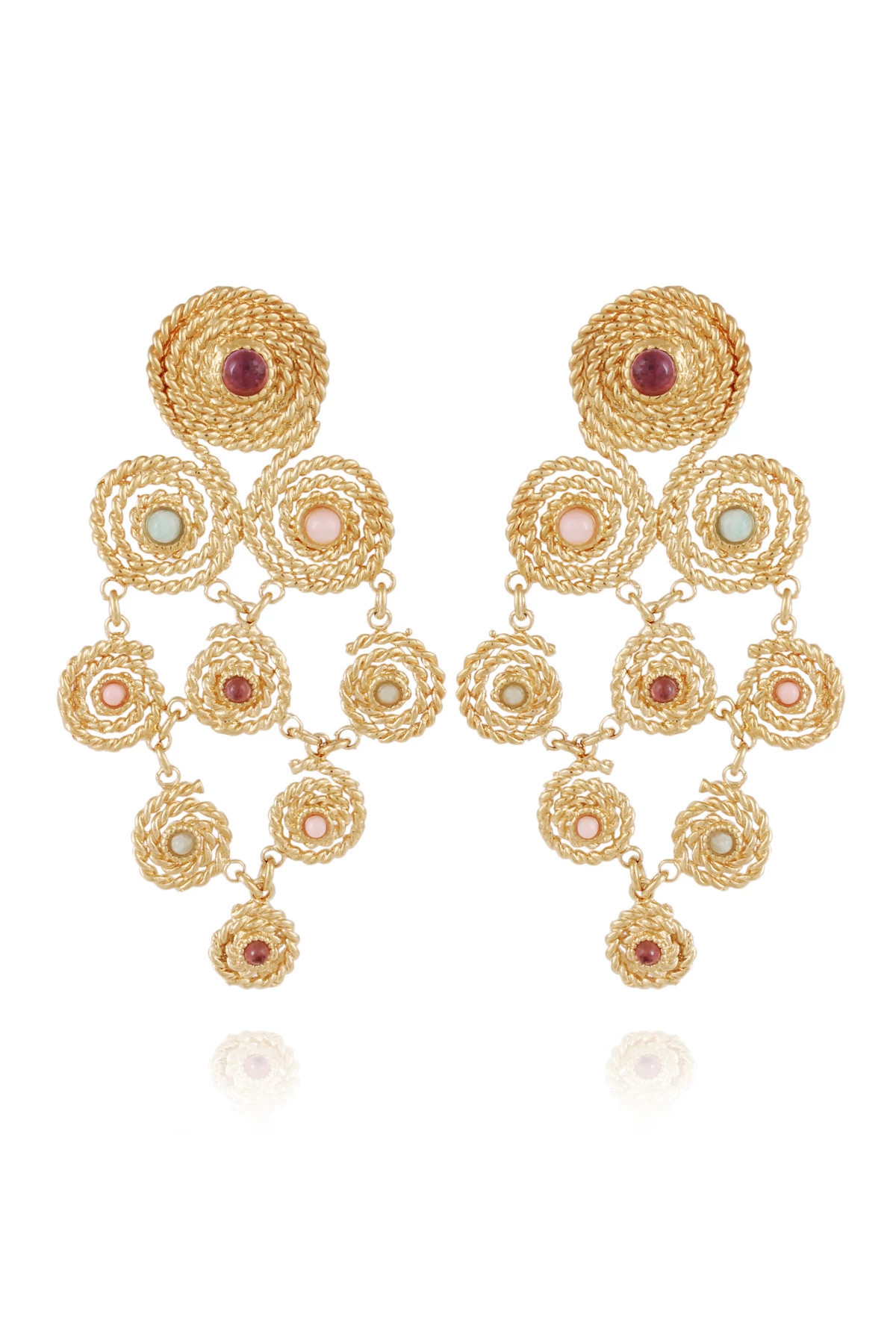 Bo Mistral Cabochon Earrings | Everything But Water