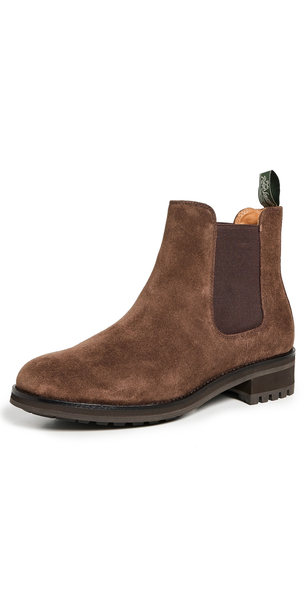 Polo Ralph Lauren Bryson Suede Chelsea Boots Brown 8.5 | Shopbop