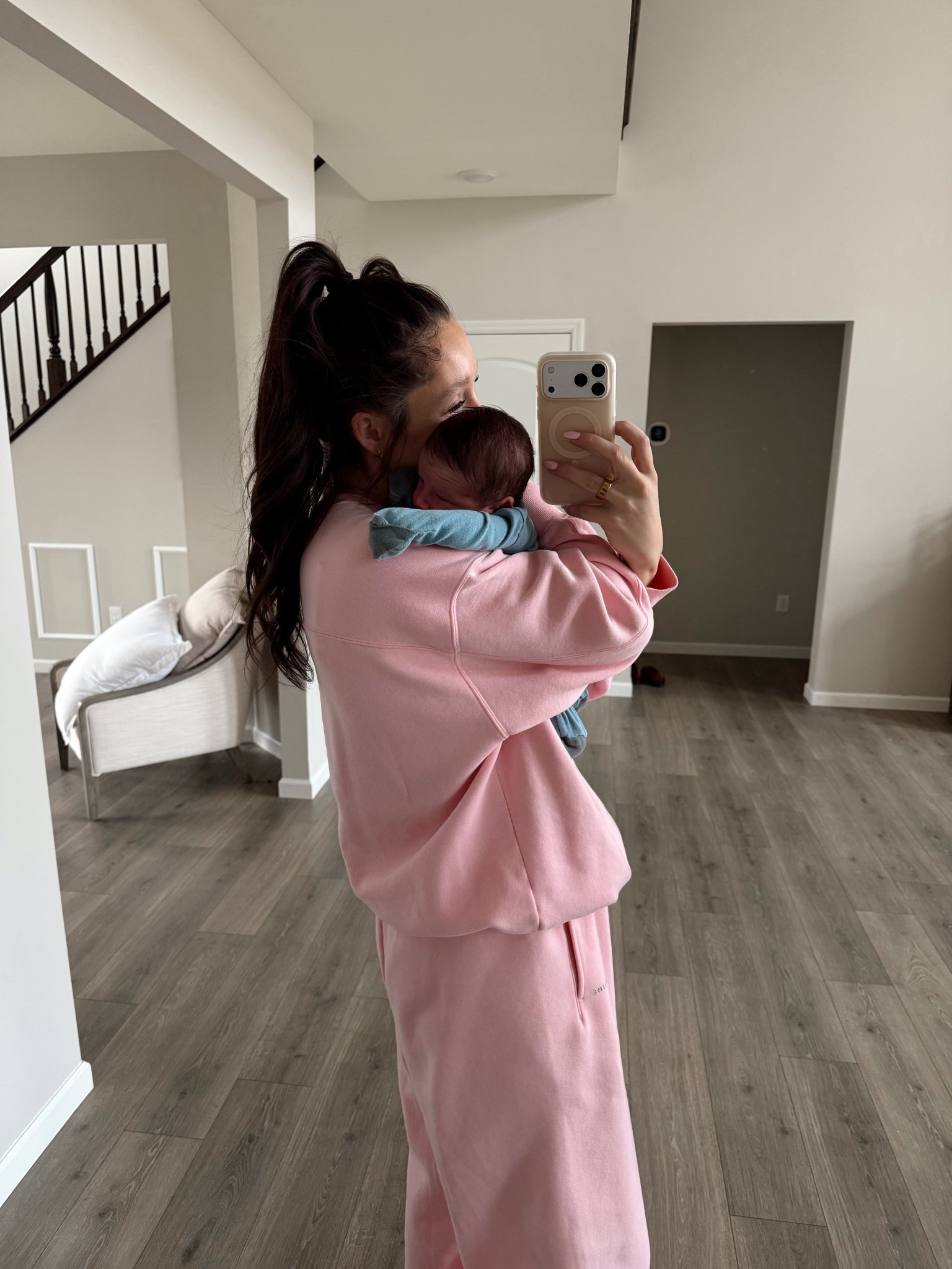 been sleepin on aerie apparently!! these matching sets are so good! i’ve been living in them postpartum!🩷🩵🤍 on sale right now too!!

#LTKActive #LTKootd #LTKSaleAlert