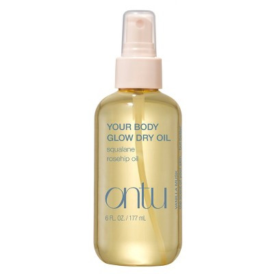 Ontu Nourishing Glow Dry Body Oil with Squalane - 6 fl oz: For Normal Skin, Whole Body, Vanilla Scent | Target