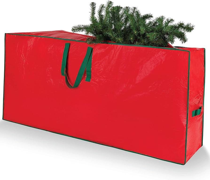 Christmas Tree Storage Bag - Stores a 9-Foot Artificial Xmas Holiday Tree. Durable Waterproof Mat... | Amazon (US)