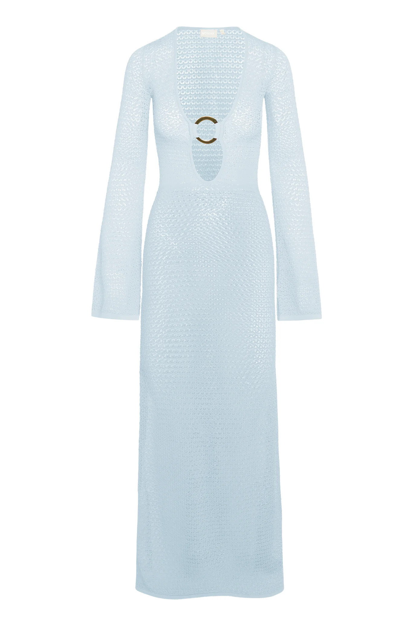 Montego Dress - Ice Lurex Lace Crochet | Monday Swimwear