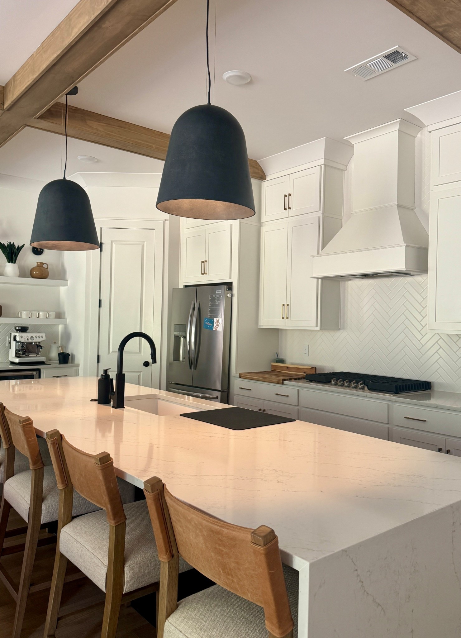 A clean house before a busy weekend > 

This is a rare occasion of my island being completely free of anything. Anyone else? 

These pendants are my favorite accent in the entire space. While providing the perfect lighting, the texture brings so much to the space 

Large dome pendant lights, textured metal pendant lights, jumbo pendant lights, drum pendant light, black pendant lights, oversized pendant lights  

#LTKFamily #LTKHome