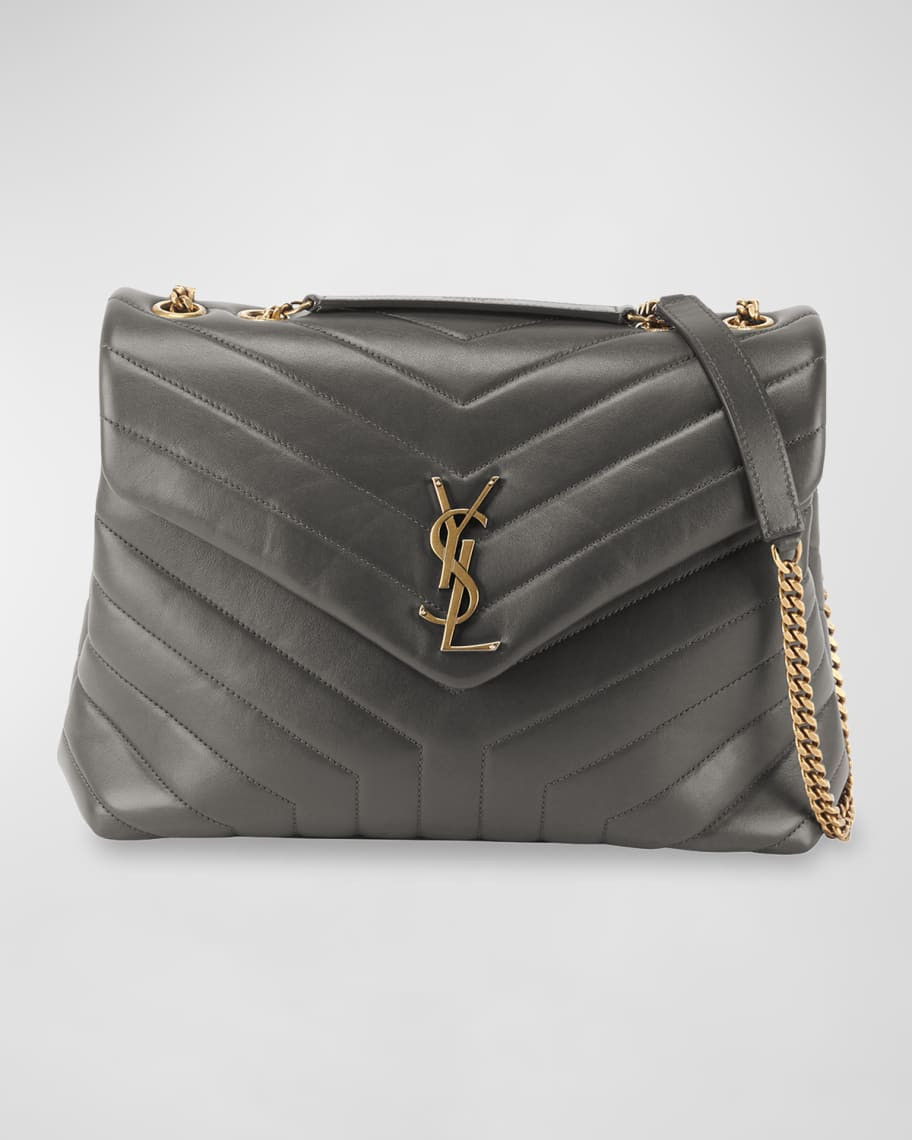 Saint Laurent Loulou Medium YSL Chain Shoulder Bag | Neiman Marcus