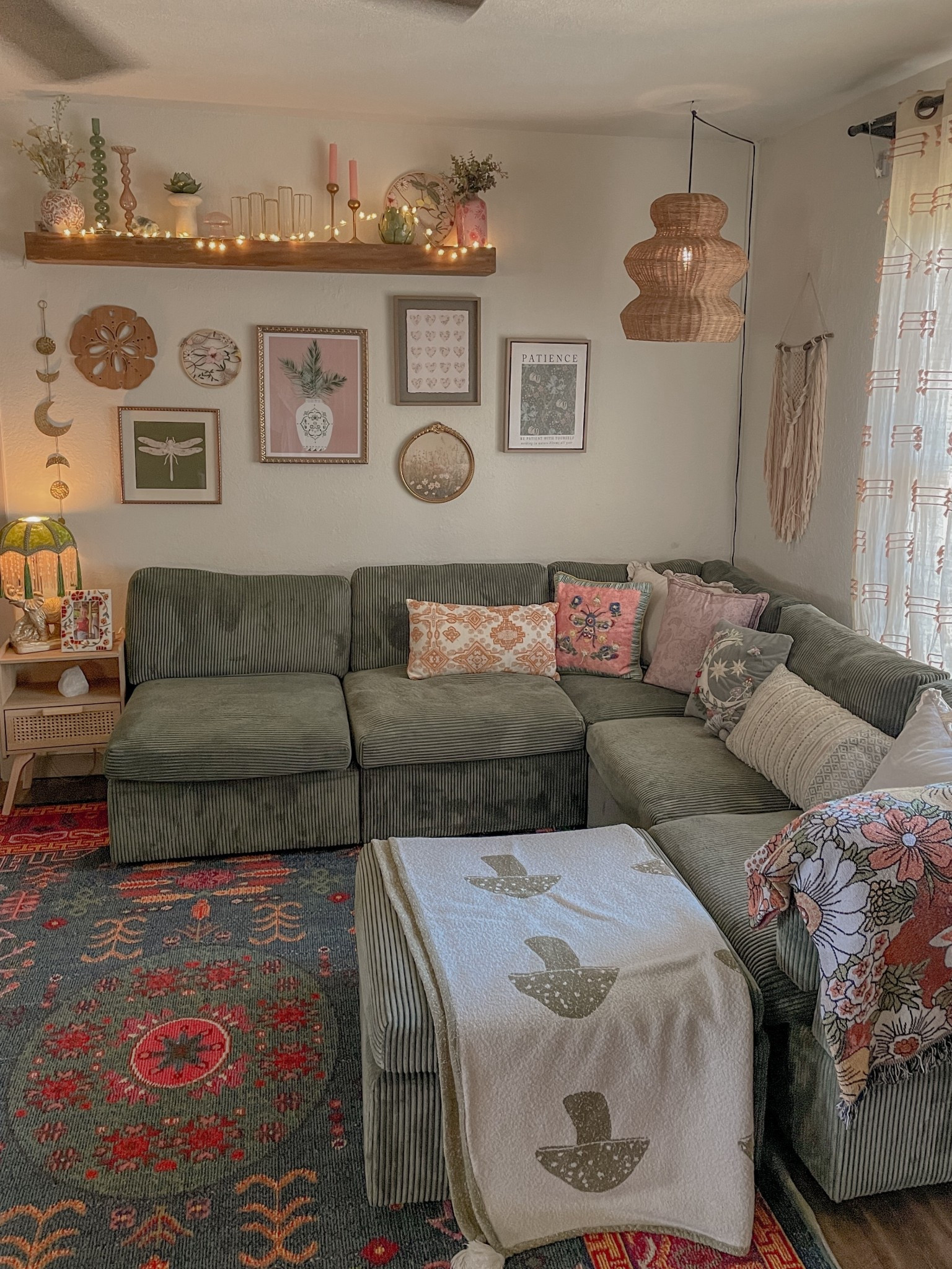If your living room feels “off”… this is your sign 💚
A statement couch + bold rug = instant personality
Everything linked ✨ #ltkfinds #homeinspo #boholiving