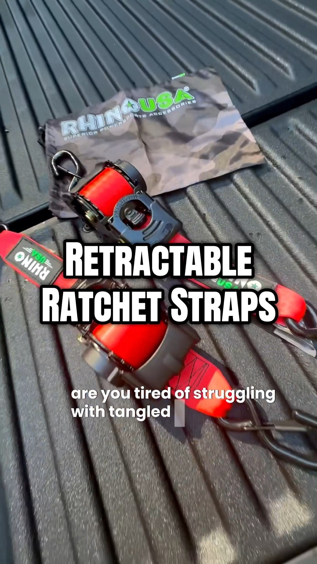 Retractable ratchet straps are the best!
By Rhino USA #ratchetstraps #retractableratchetstrap
#rhinoretractablestraps #trailers #giftsforhim

#LTKMens