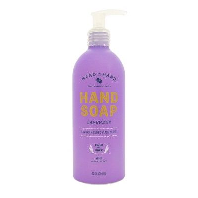 Hand in Hand Liquid Hand Soap Lavender - 10 fl oz | Target