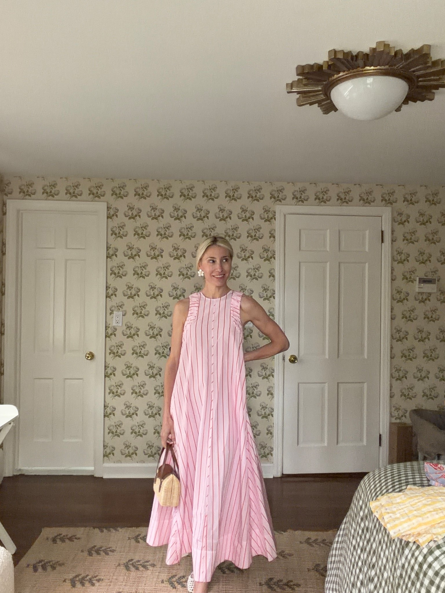 Spring dress, wedding guest dress, baby shower dresss

#LTKootd