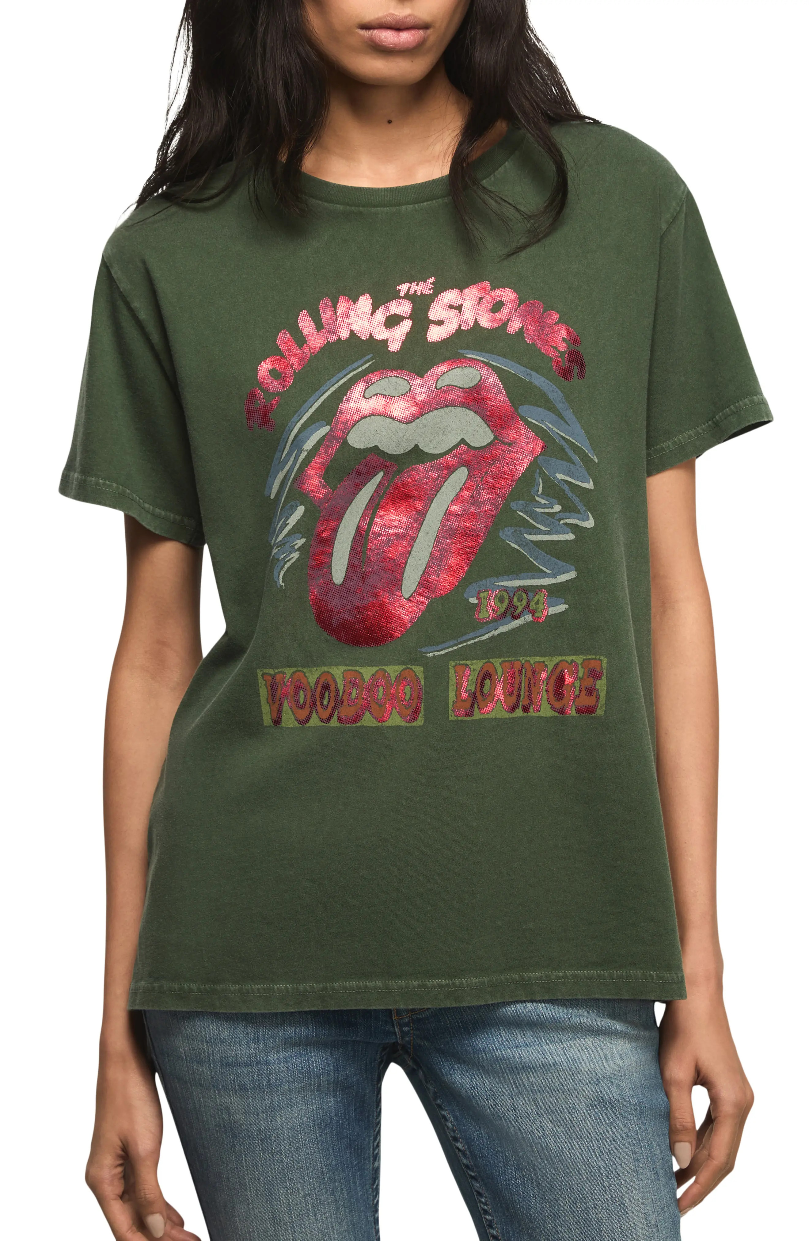 Rolling Stones Voo Doo Boyfriend T-Shirt (Women) | Nordstrom | Nordstrom