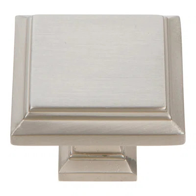 Sutton Place 1 1/4" Length Square Knob | Wayfair Professional
