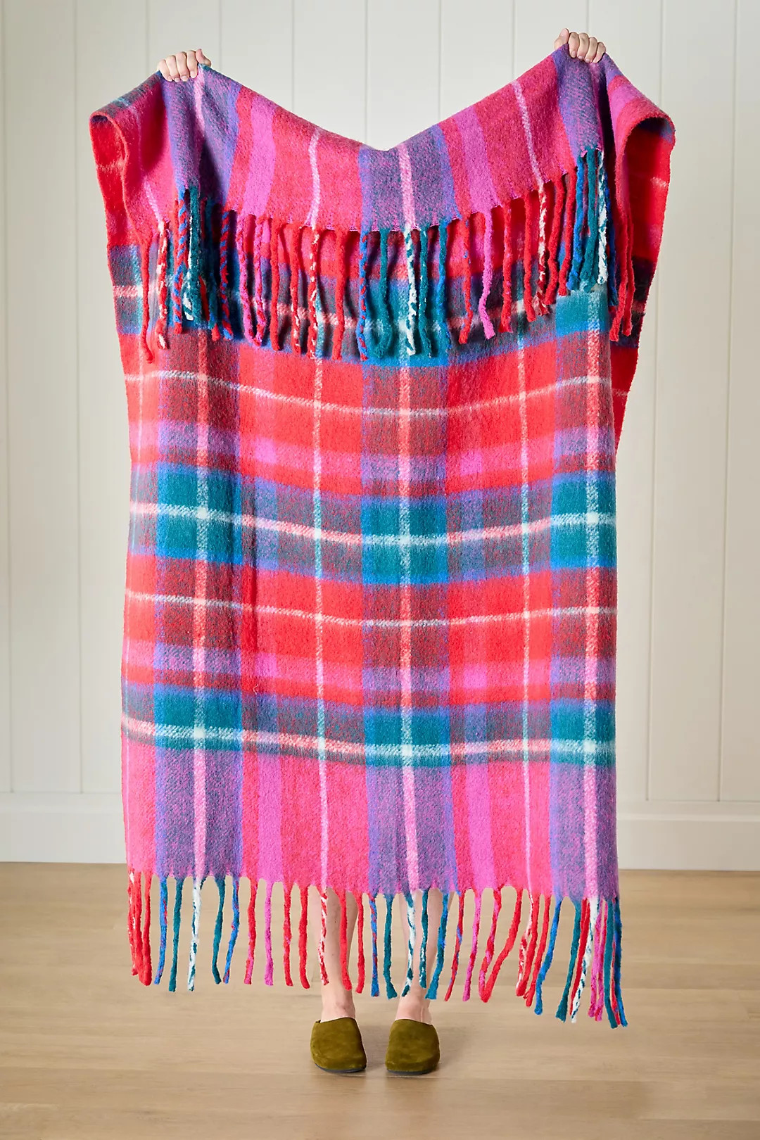 Tartan Wool Plaid Throw | Anthropologie (US)