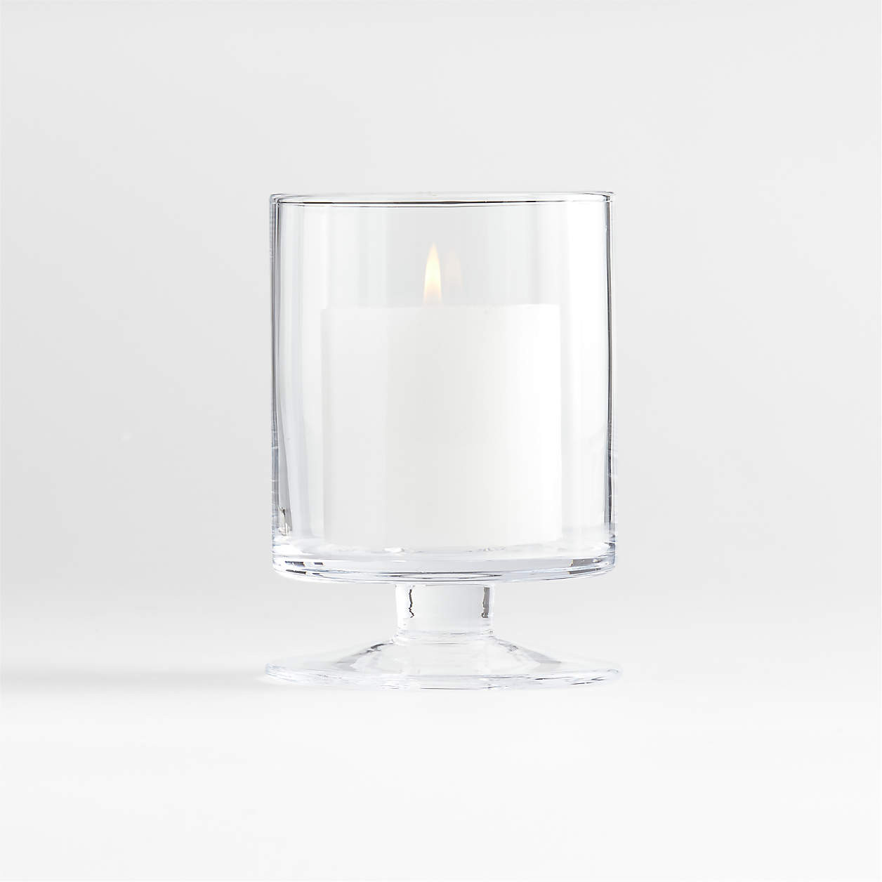 London Mini Hurricane Candle Holder 6" + Reviews | Crate & Barrel | Crate & Barrel
