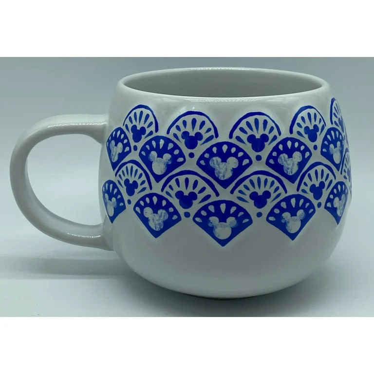 Disney Parks Homestead Blue Mickey Icons 21oz Coffee Mug New | Walmart (US)