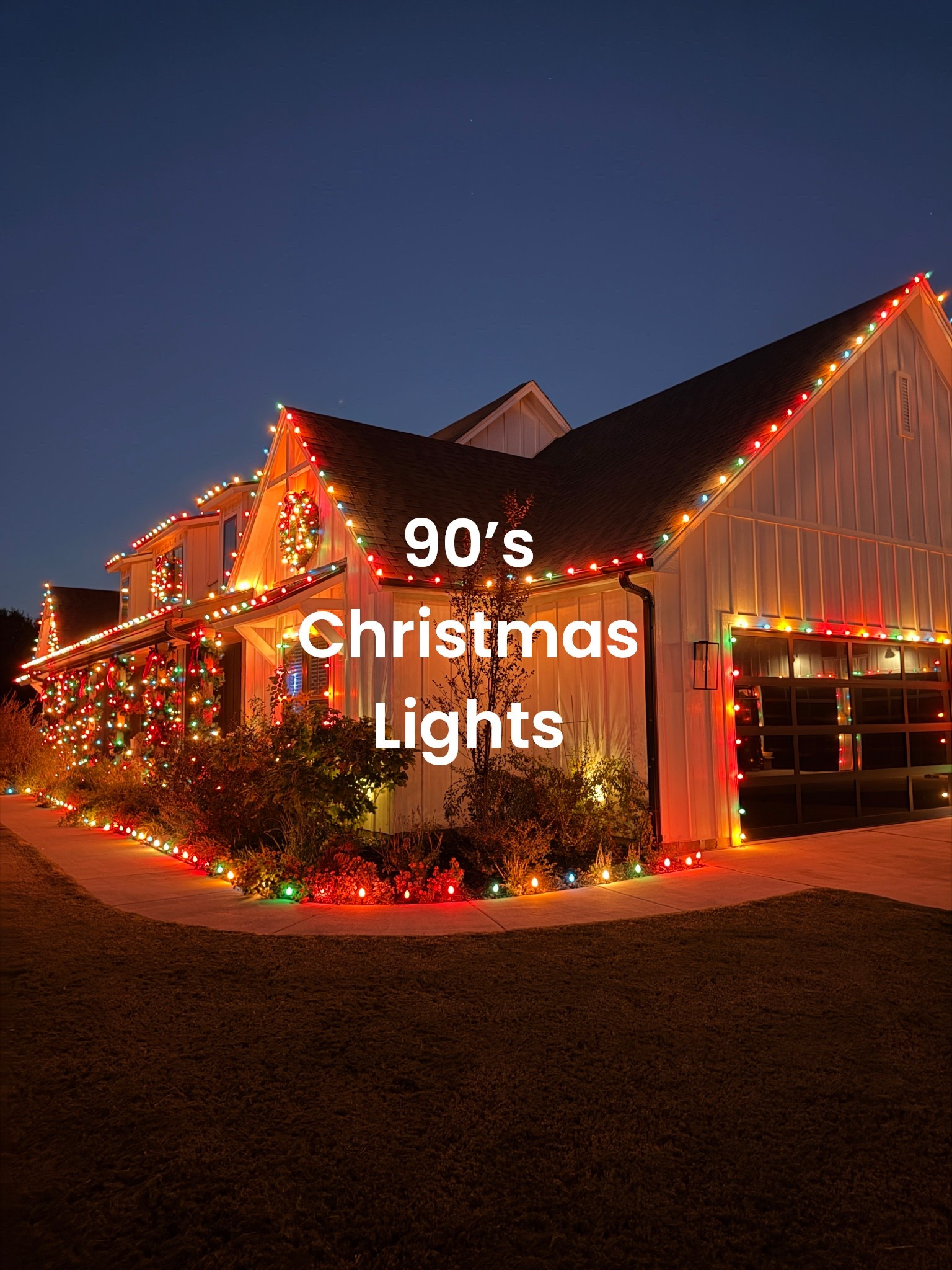 Our Christmas retro glo bulbs! 8 weeks to a 90’s Christmas 🌲♥️ 

#LTKSeasonal #LTKHoliday