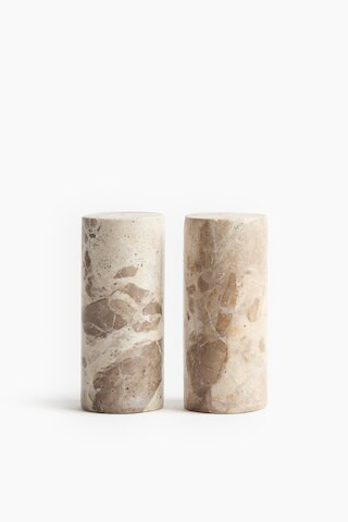 H & M - Marble Salt and Pepper Shakers - Beige | H&M (US + CA)