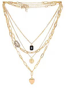 Amber Sceats Layered Pendant Necklace in Gold from Revolve.com | Revolve Clothing (Global)