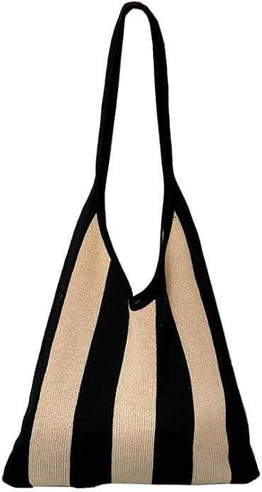 ENBEI Women's tote bags aesthetic Shoulder Handbags Hand crocheted Bags large Shoulder Shopping B... | Amazon (US)