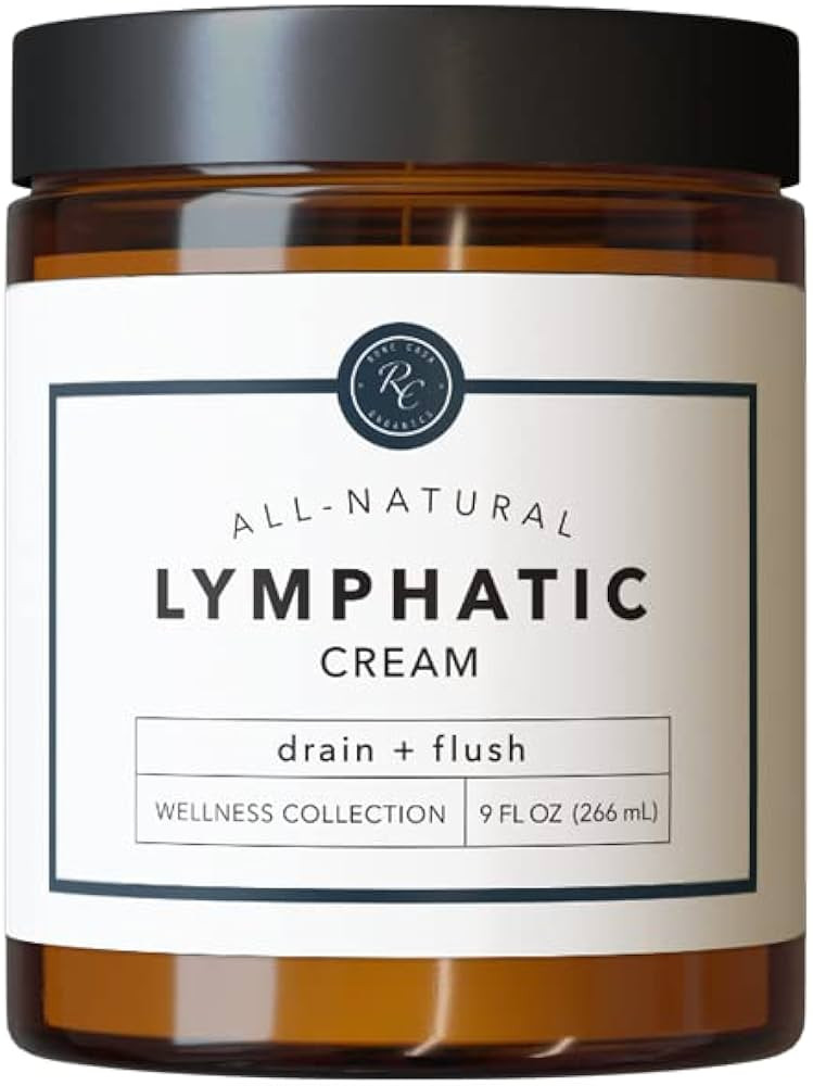 Rowe Casa Organics, Lymphatic Cream, Stimulates Lymph Fluid Drainage (9 FL Oz.) | Amazon (US)
