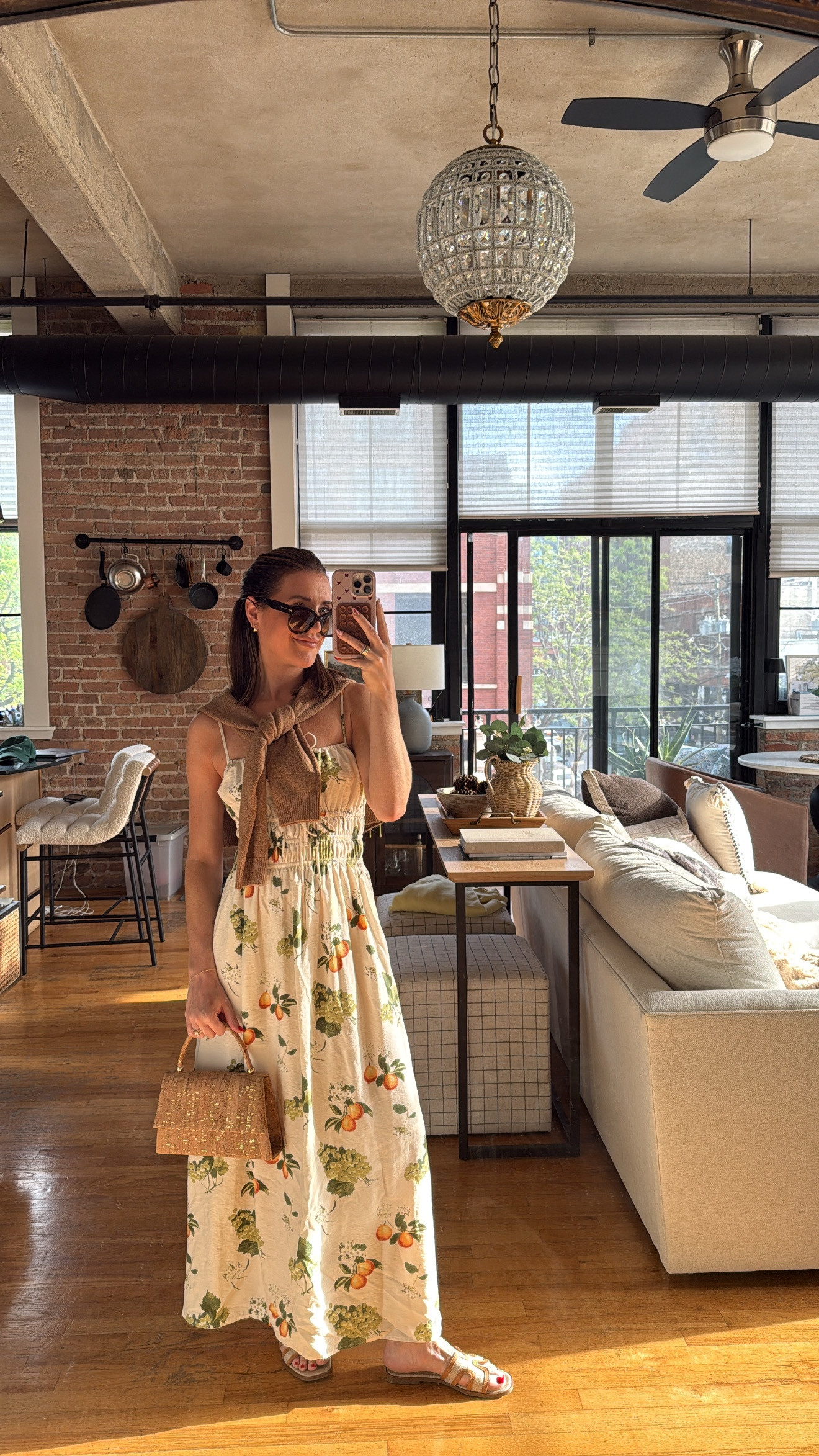 Linen maxi dress- wore to a girls dinner! Fits TTS. 

#LTKSeasonal