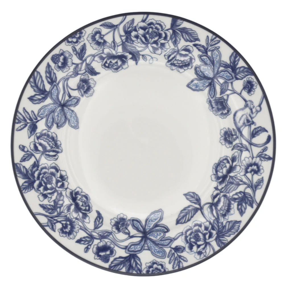 Bombay Blue Dinner Plate - Set of 4 (+1 Bonus Plate) | Gorgeous Living