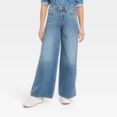 Women's Mid-Rise Super Wide Leg Jeans - Universal Thread™ | Target