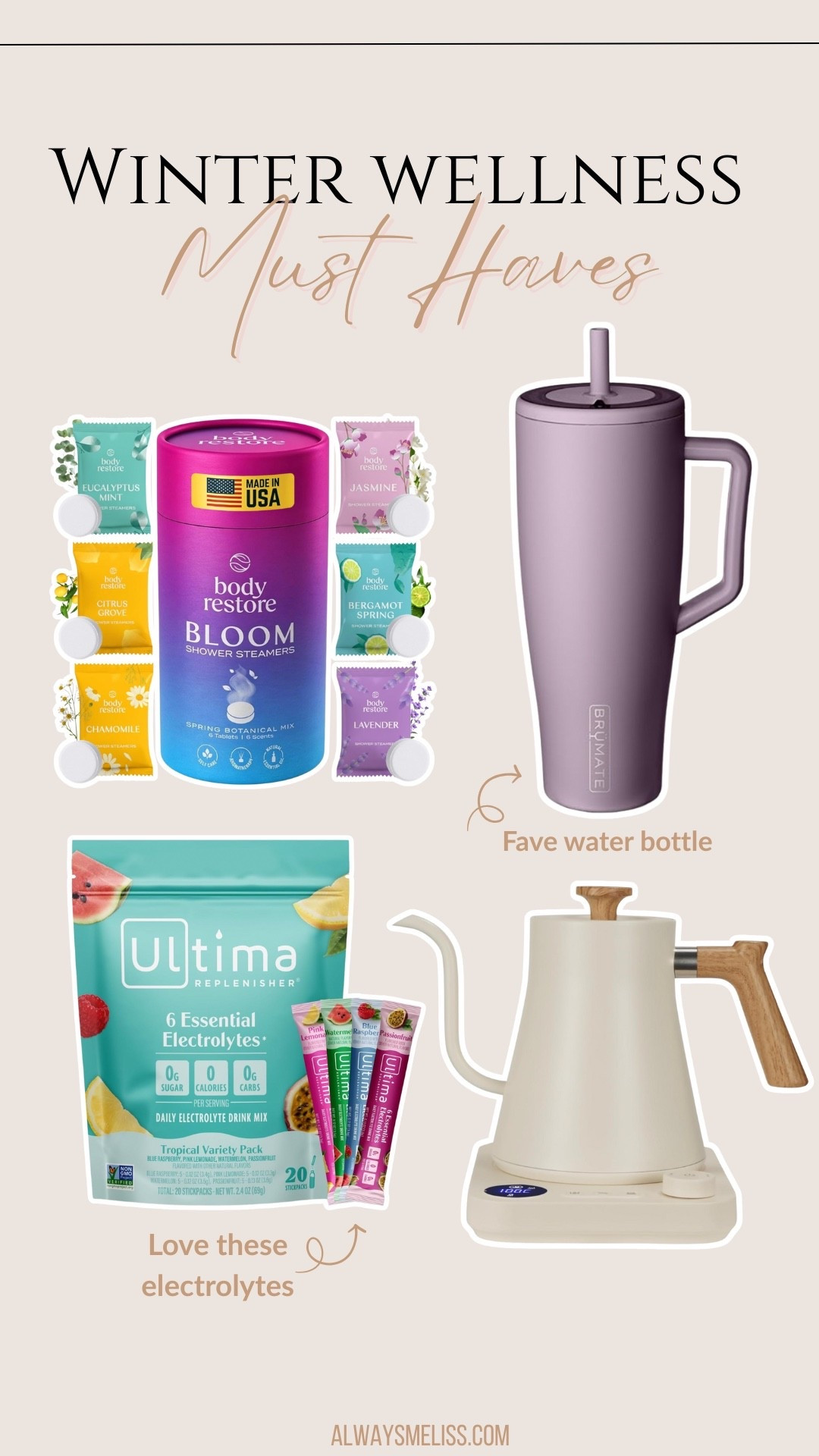 Some of my favorite wellness items! I’ve been loving the Brumate water bottle! Comes in tons of color options

Amazon
Wellness
Hydrationn

#LTKSeasonal #LTKselfcare #LTKfitnessgoals