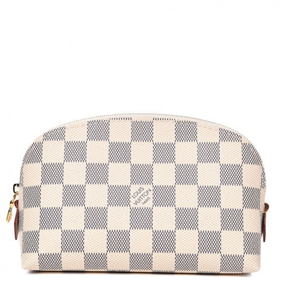 LOUIS VUITTON Damier Azur Cosmetic Pouch | Fashionphile